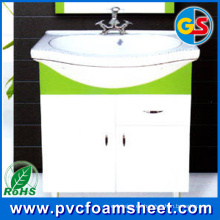 Hoja de espuma de gabinete de PVC para la construcción de viviendas (Densidad: 0.5 y 0.55g / cm3)